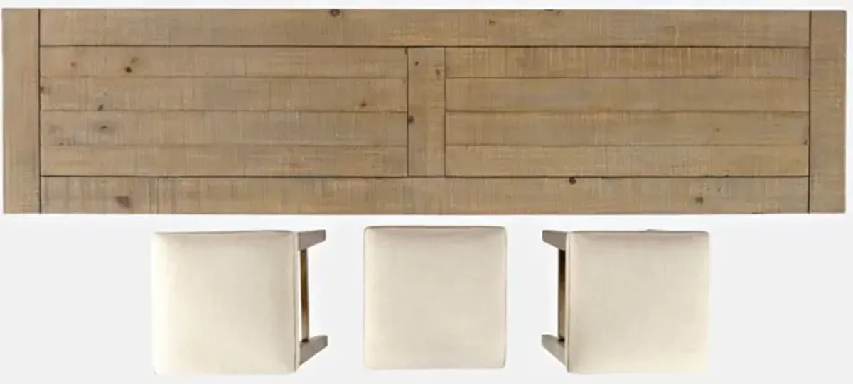 Jofran Carlyle Crossing 4-Piece Counter-Height Table Set