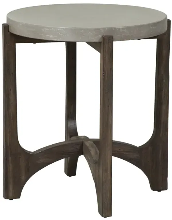 Liberty Furniture 3-Piece Rustic Brown Wire Brush Coffee Table Set Cascade