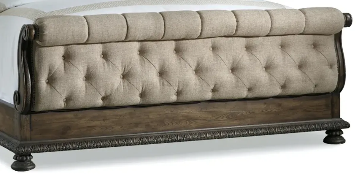 Hooker Furniture Rhapsody Aurora Ecru King Tufted Bed