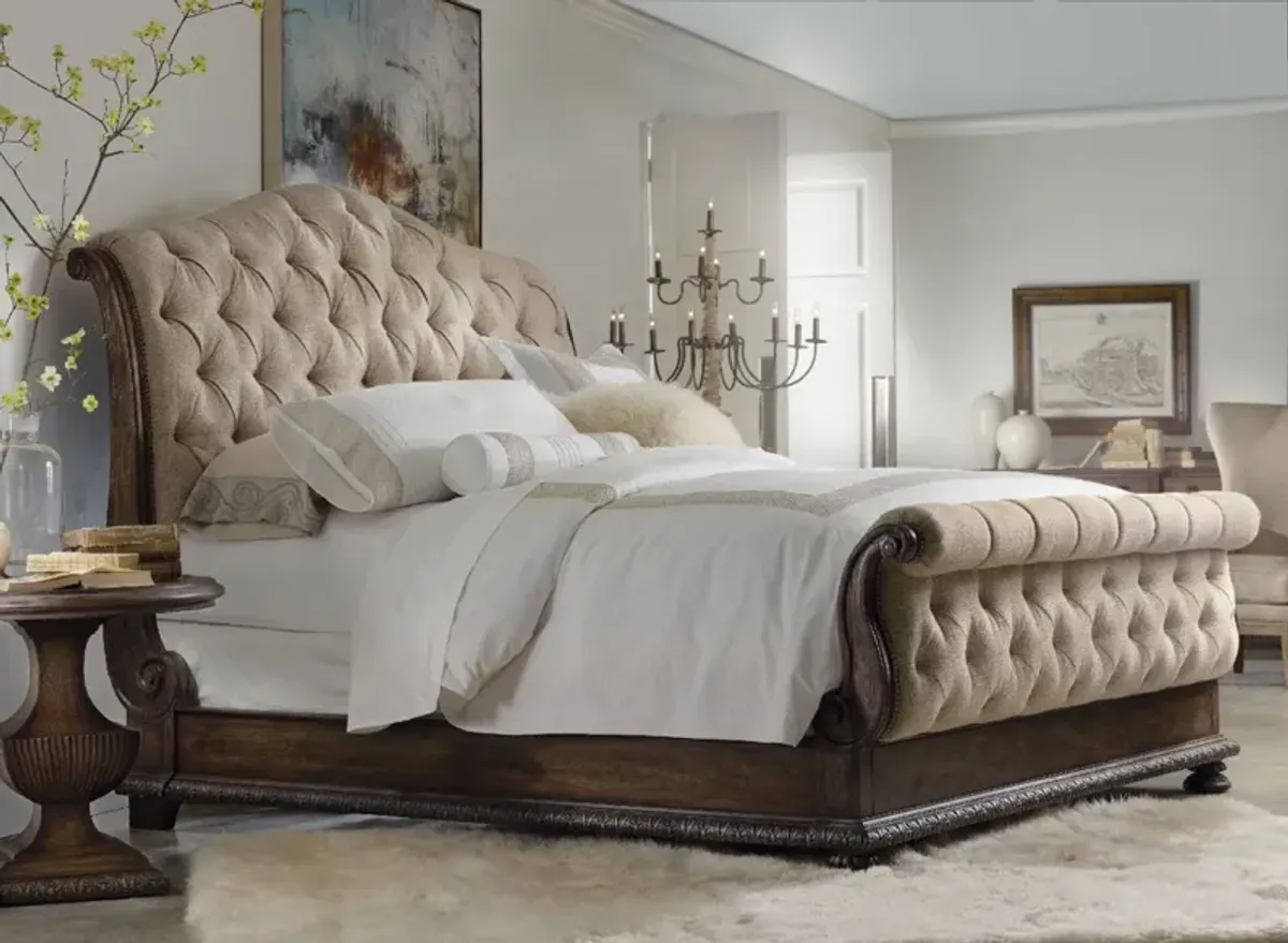 Hooker Furniture Rhapsody Aurora Ecru King Tufted Bed