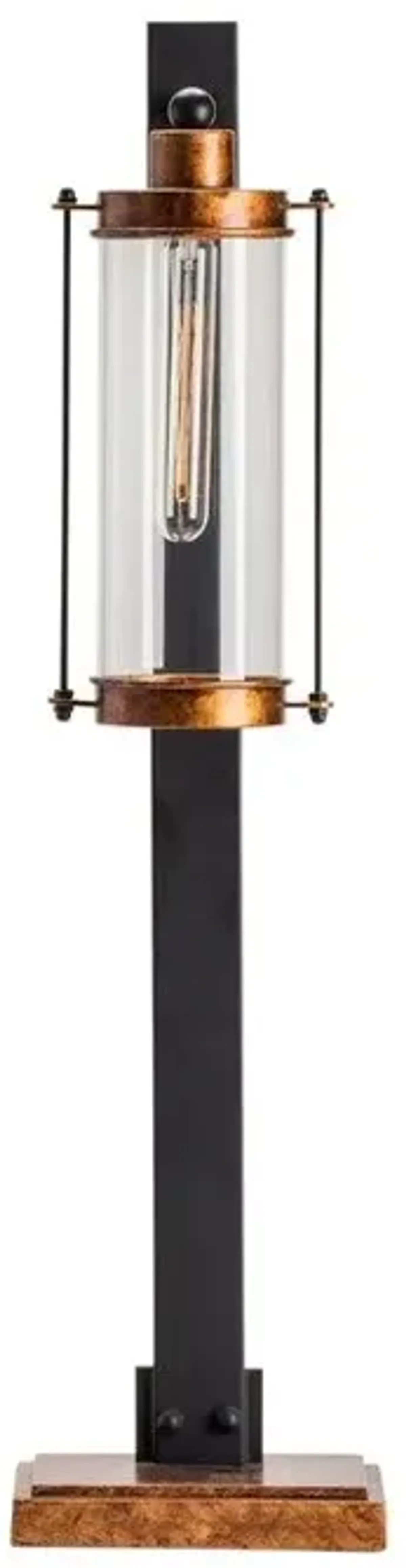 Crestview Prague Black/Bronze Table Lamp