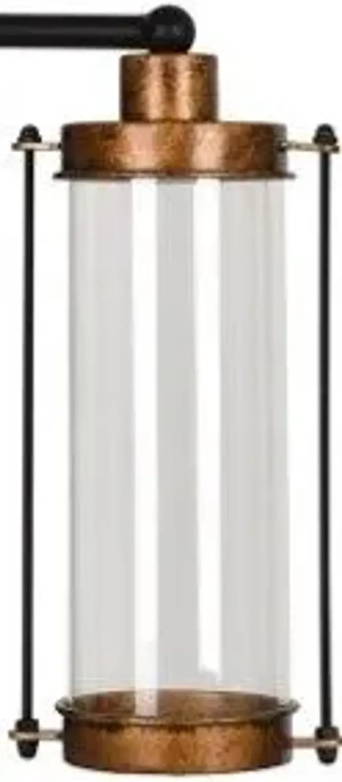 Crestview Prague Black/Bronze Table Lamp