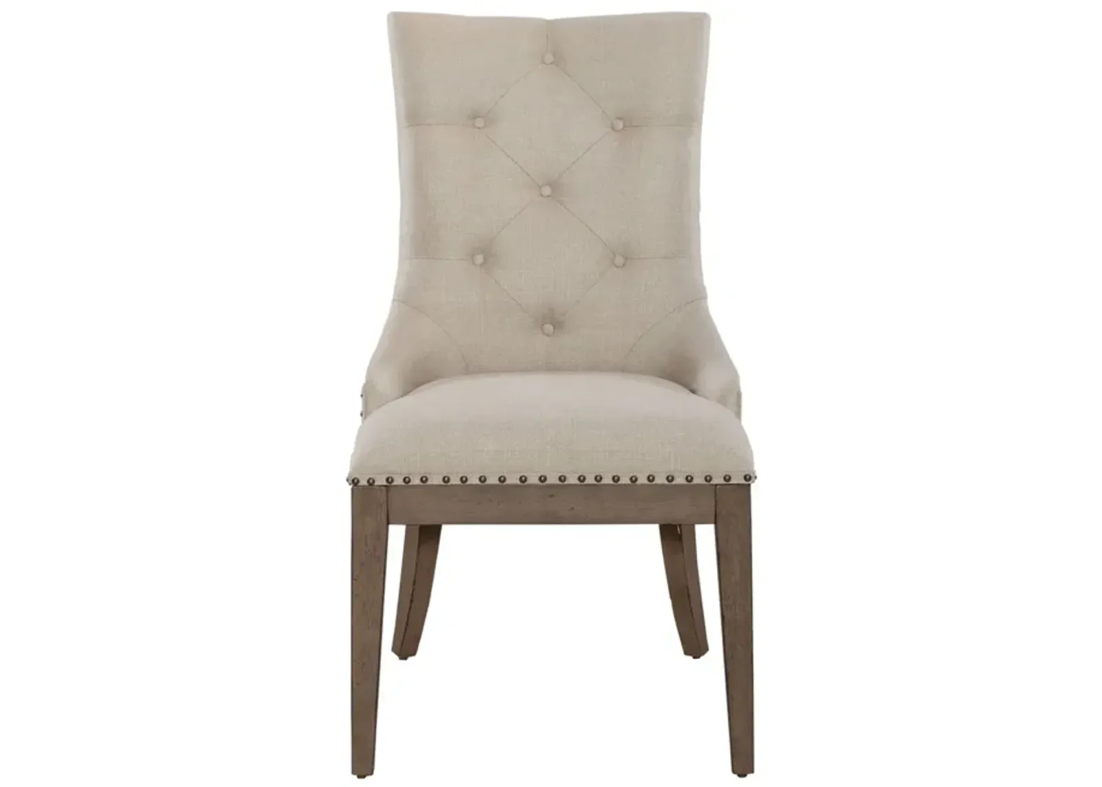 Liberty Furniture Americana Farmhouse Beige/Dusty Taupe Shelter Side Chair