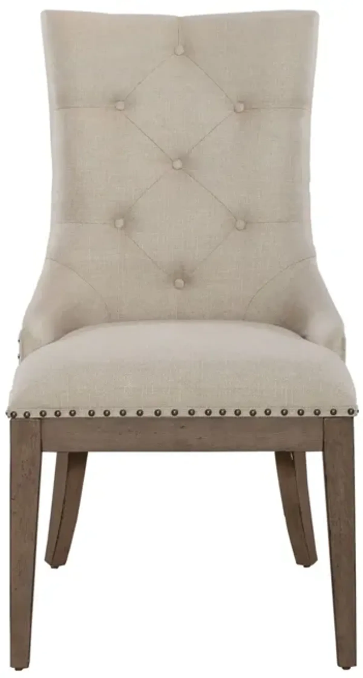 Liberty Furniture Americana Farmhouse Beige/Dusty Taupe Shelter Side Chair