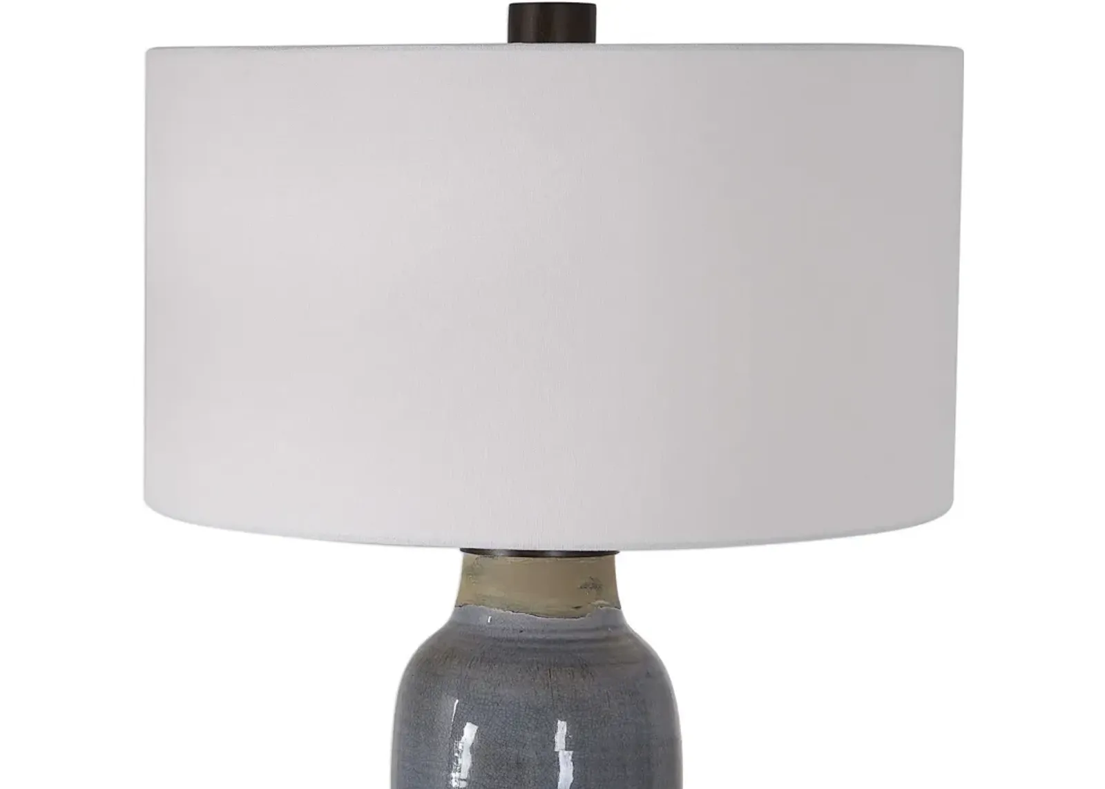 Uttermost Vicente Slate Blue Table Lamp