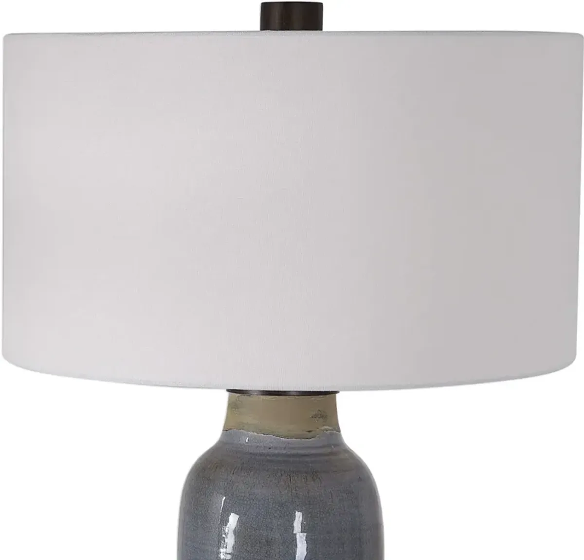 Uttermost Vicente Slate Blue Table Lamp