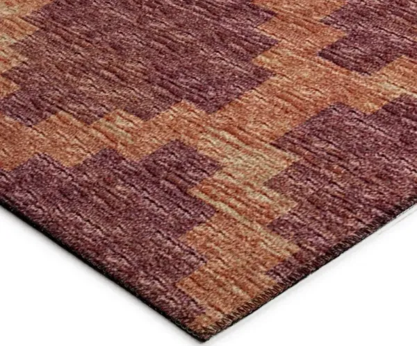 Dalyn Diamond Chain 5'X8' Area Rug in Warm Earth Tones
