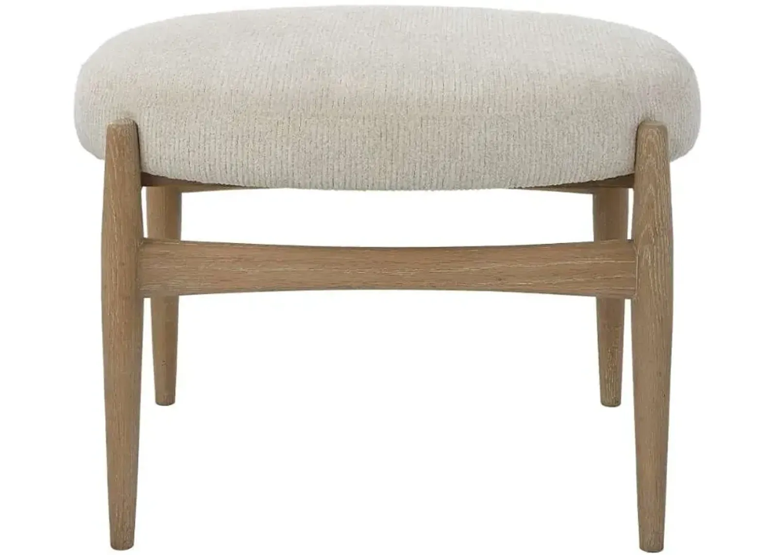 Uttermost Acrobat Brown/Off-White Small Bench