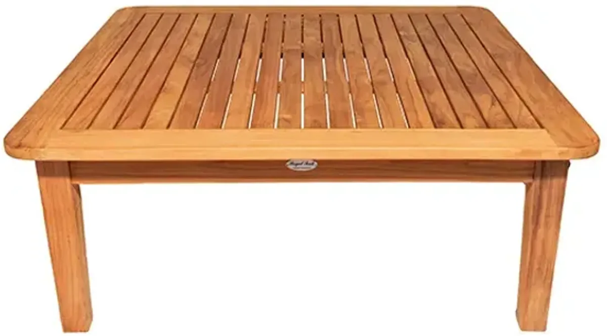 Royal Teak Miami Outdoor Square Sofa Table