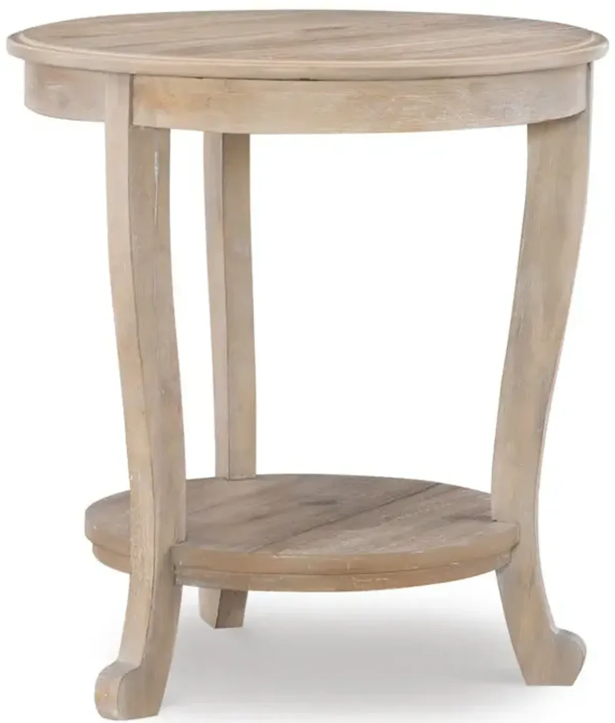 Powell Aubert Accent Side Table Natural