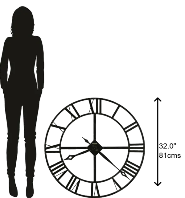 Howard Miller Lacy Wall Clock