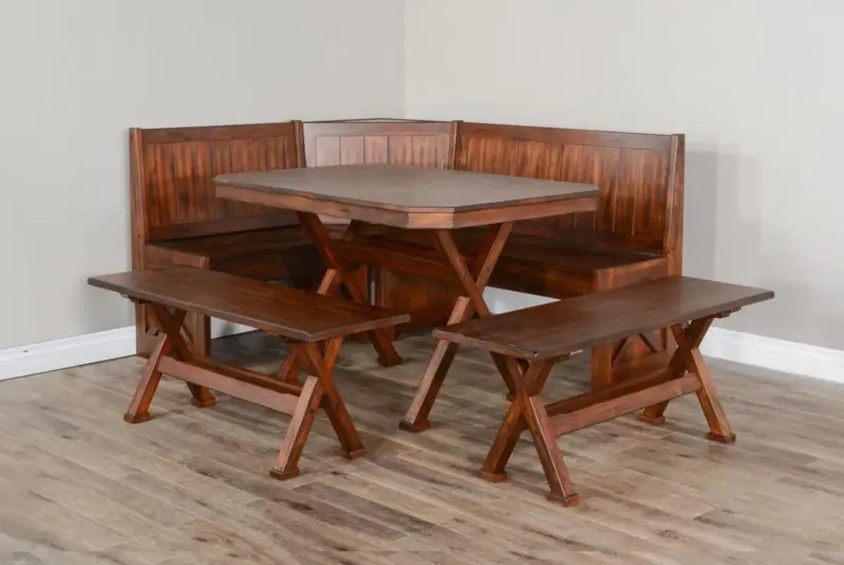 TUSCANY VINTAGE MOCHA BREAKFAST NOOK SET