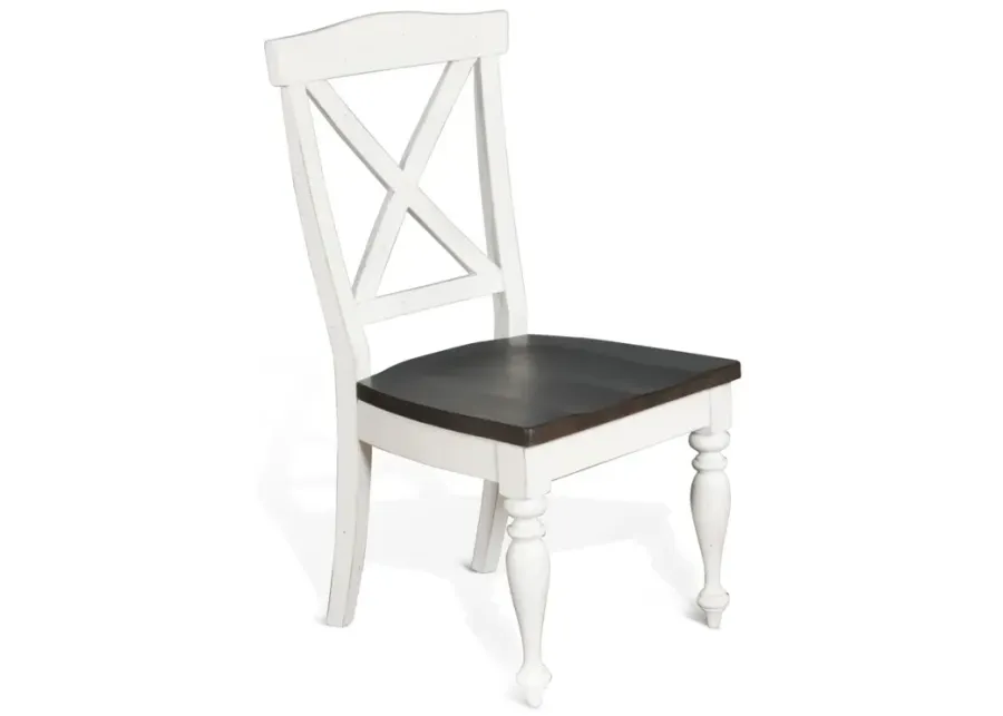 CARRIAGE HOUSE EUROPEAN COTTAGE CROSSBACK DINING CHAIR