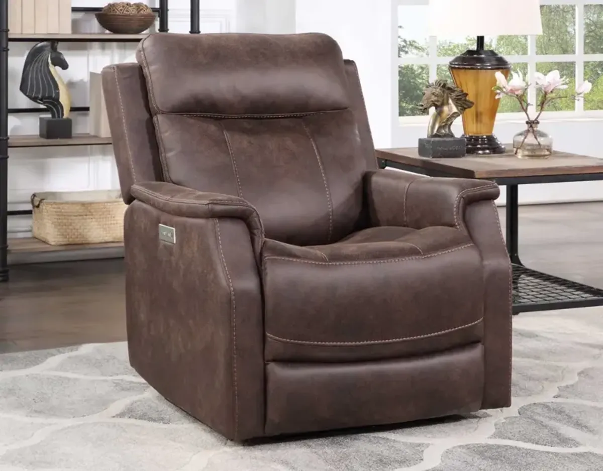 Steve Silver Valencia Walnut Recliner