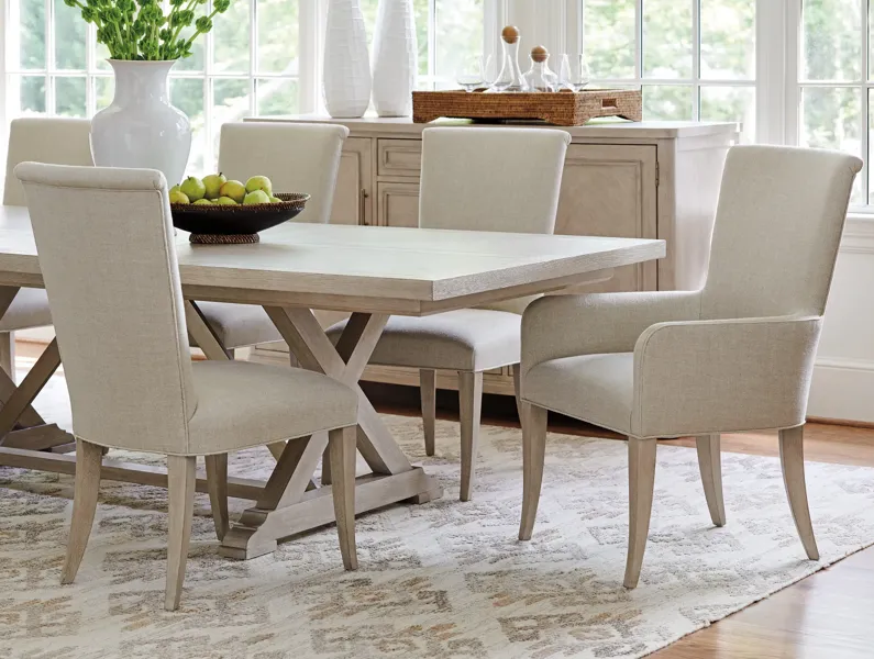 SERRA UPHOLSTERED SIDE CHAIR - MALIBU