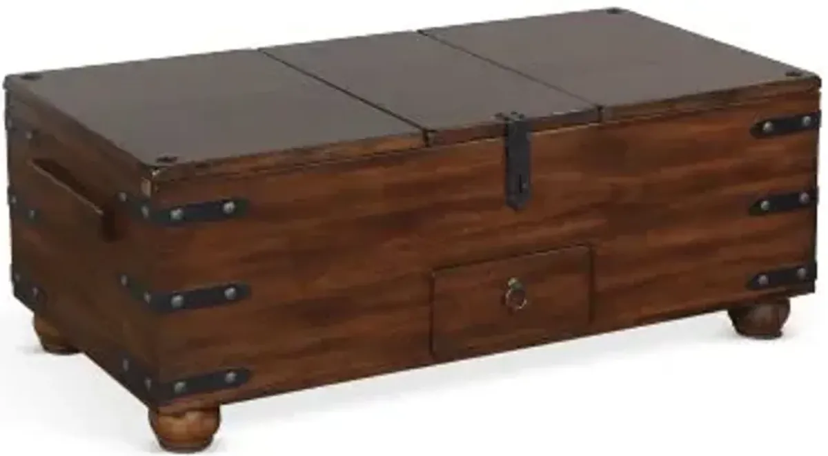 Sunny Designs Santa Fe Dark Chocolate Trunk Coffee Table