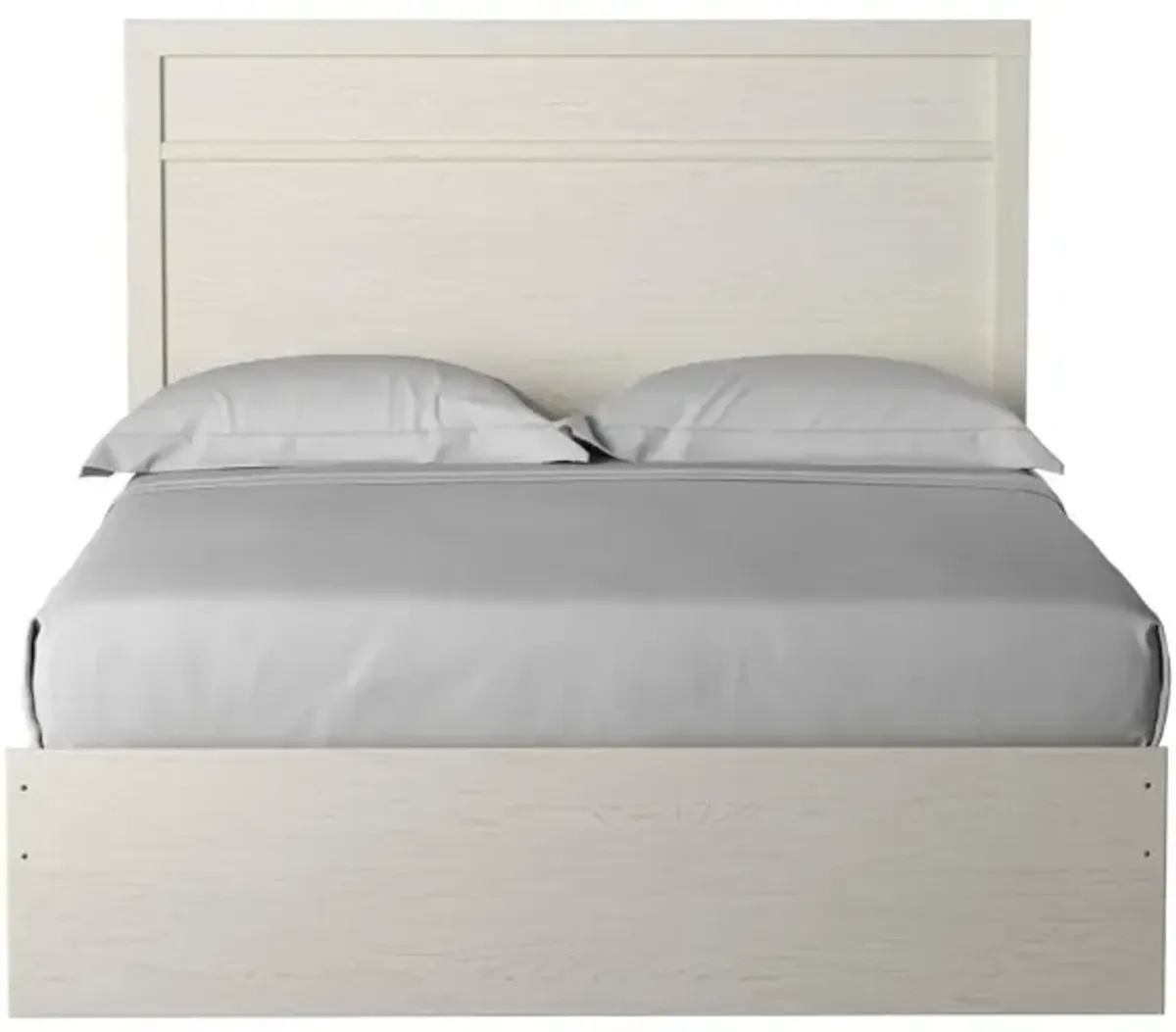 Ashley Stelsie White Queen Panel Bed