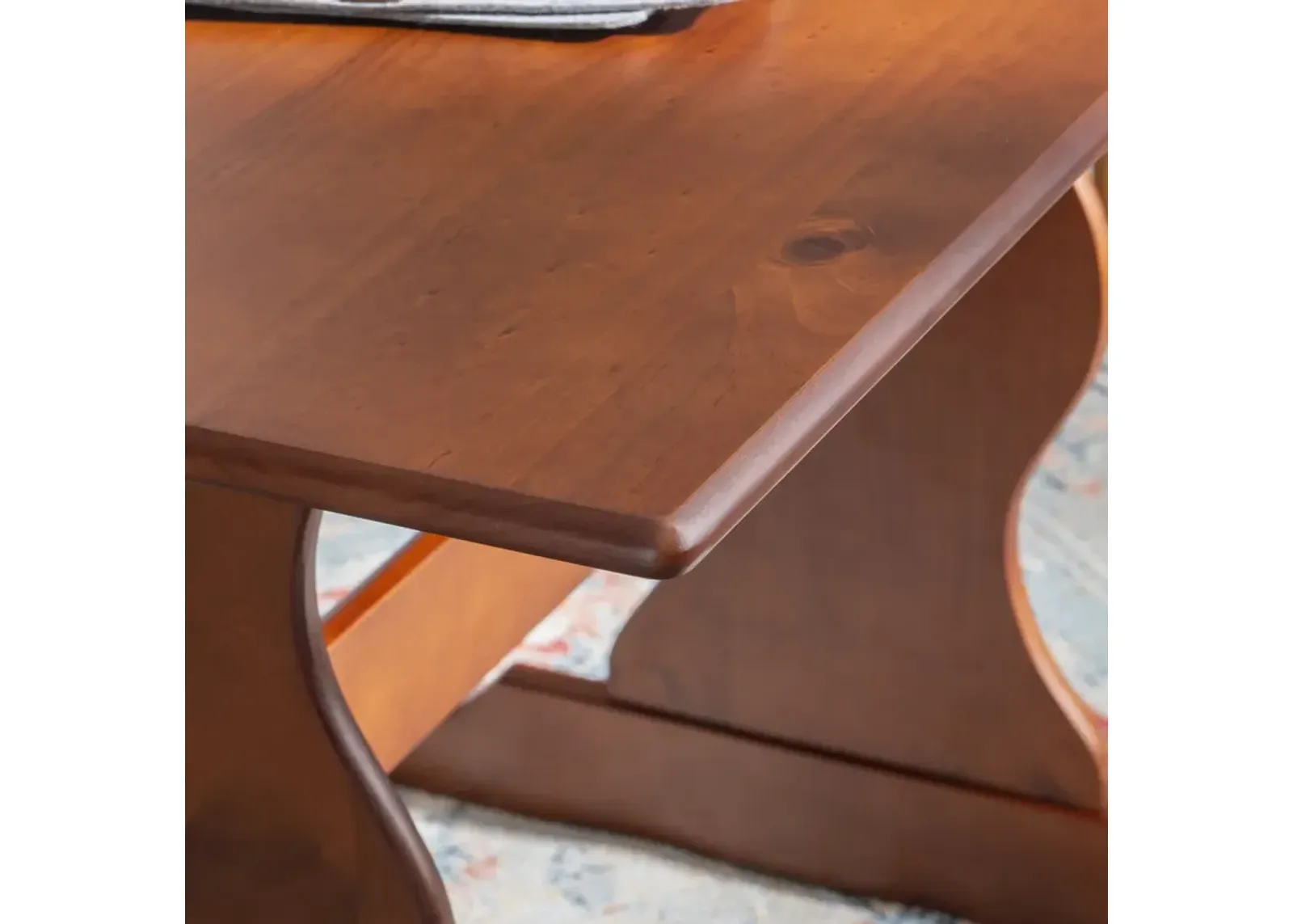 Linon Chelsea Walnut Table