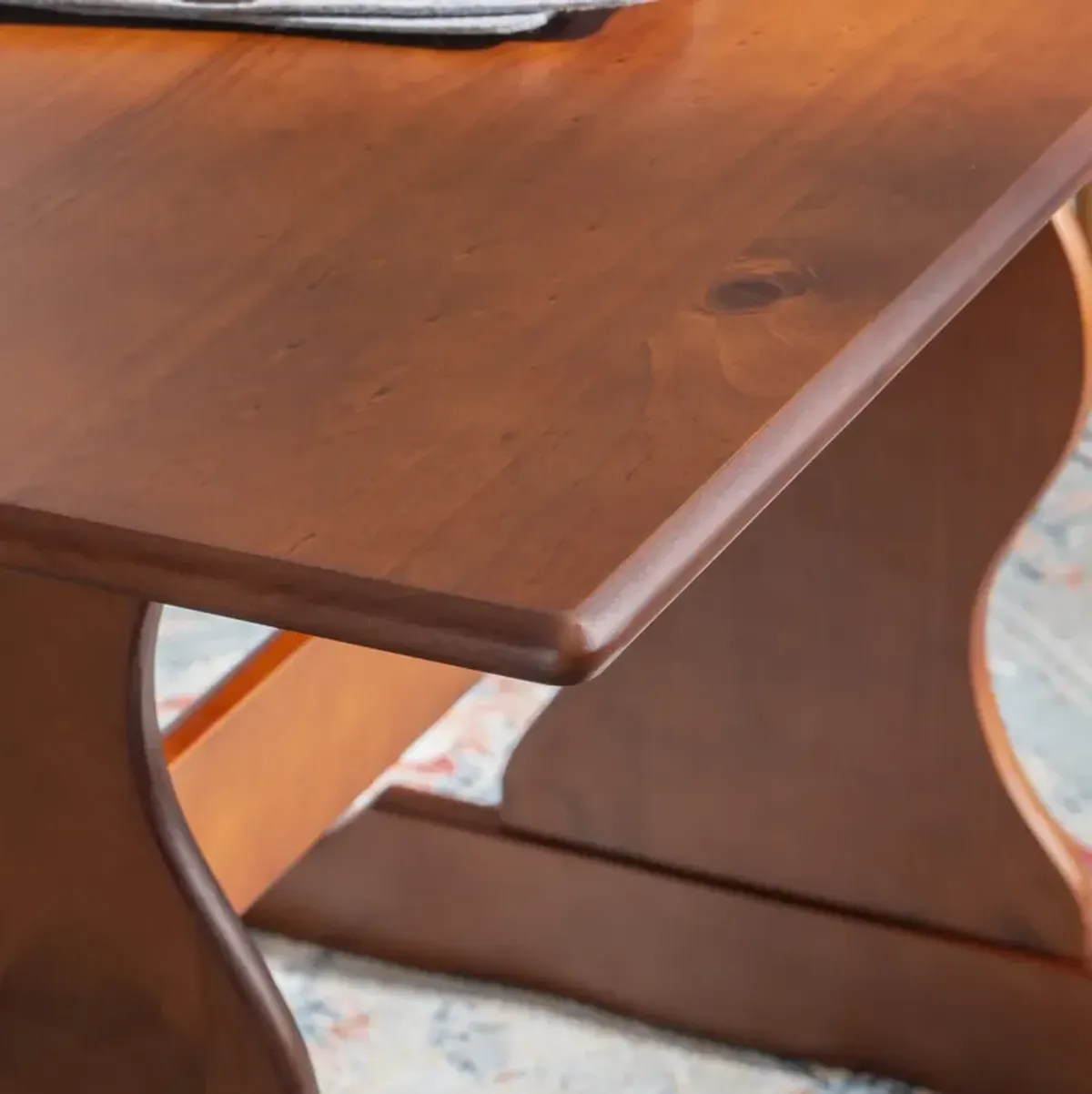 Linon Chelsea Walnut Table