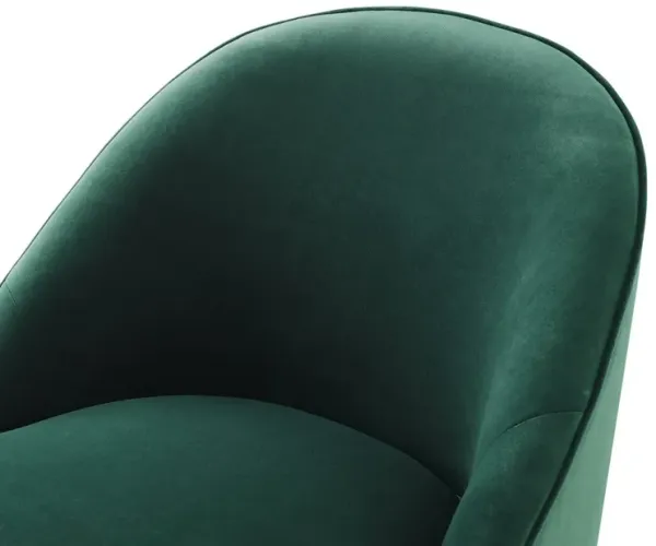 Steve Silver Avalon Emerald Accent Armless Barrel Chair