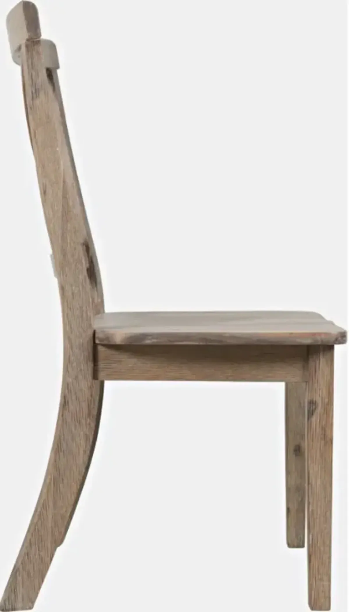 Jofran Eastern Tides X-Back Dining Chair Bisque