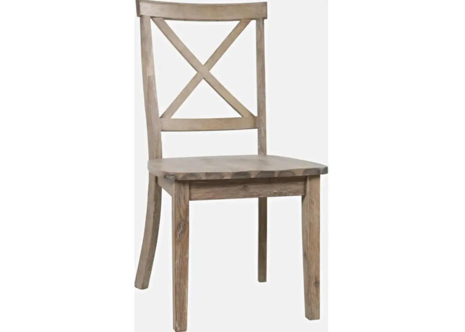 Jofran Eastern Tides X-Back Dining Chair Bisque