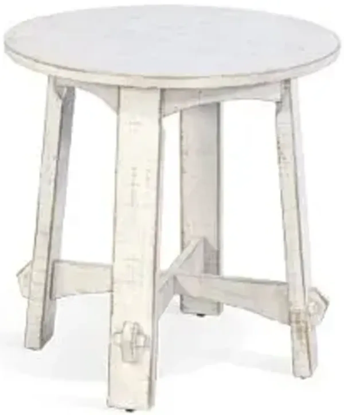 Sunny Designs Marina White Sand 24 Inch End Table