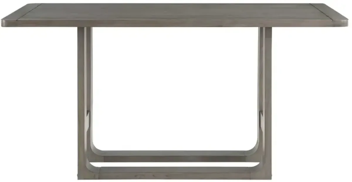 Steve Silver Toscana Burnished Aged Gray 72-Inch Counter-Height Table