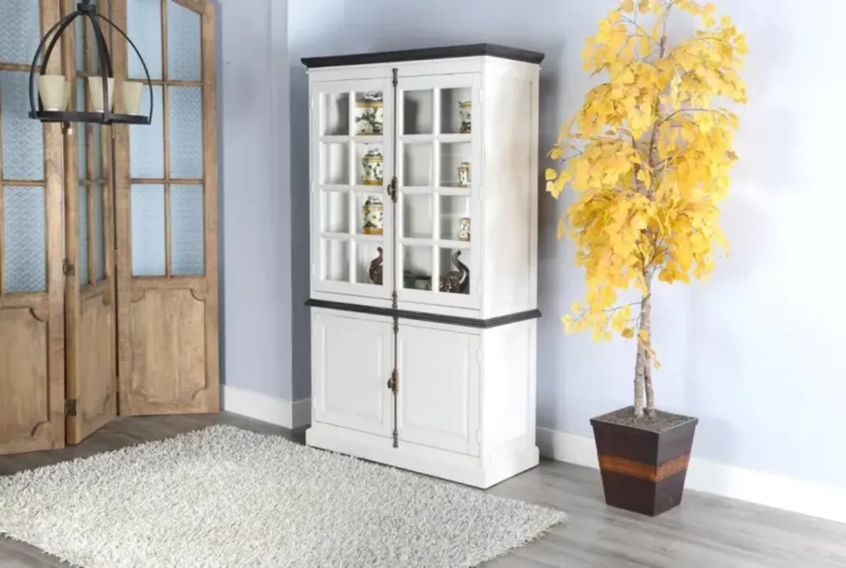 Sunny Designs Carriage House European Cottage Buffet & Hutch