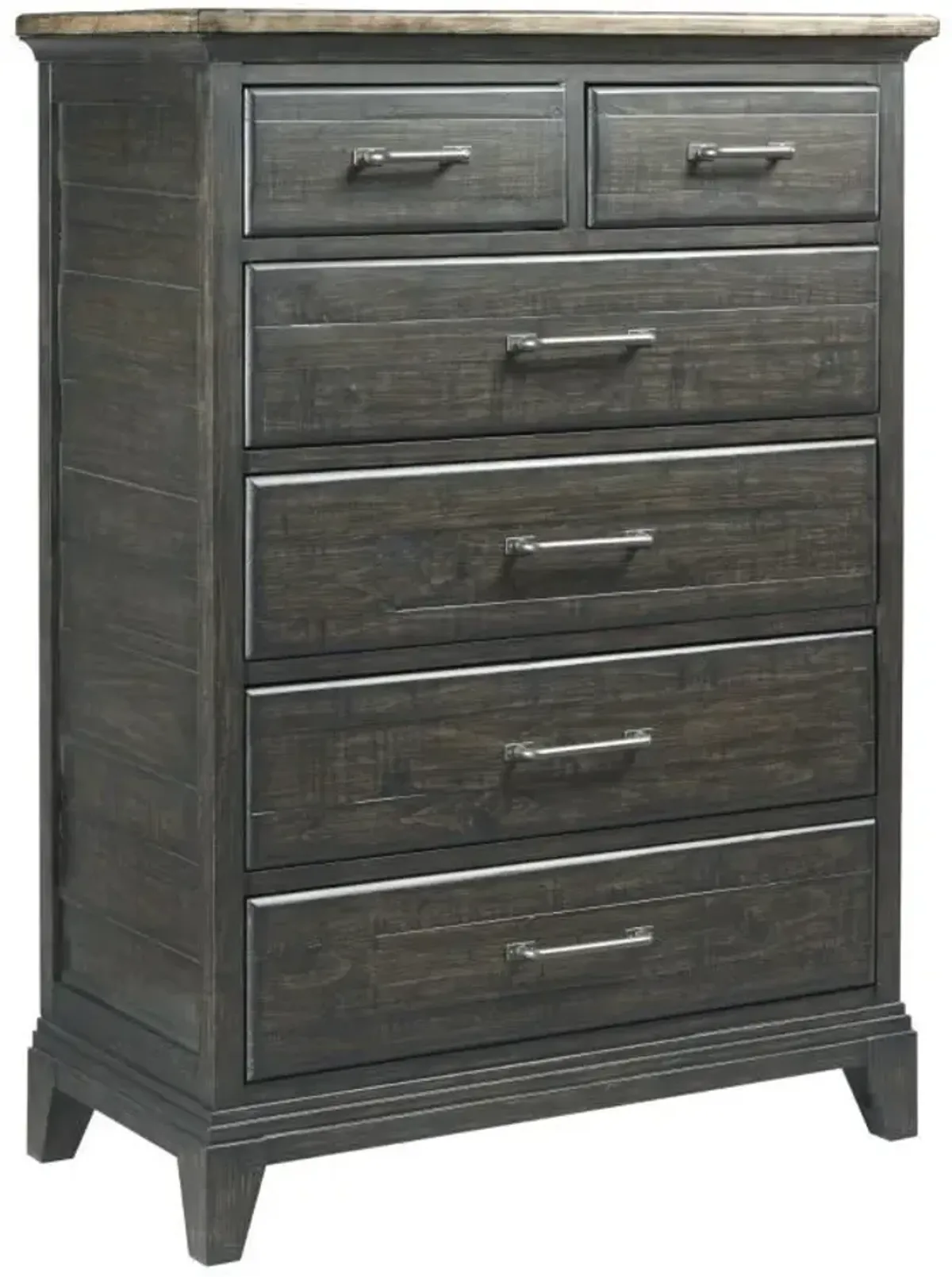 Kincaid Devine Drawer Charcoal Chest Plank Road