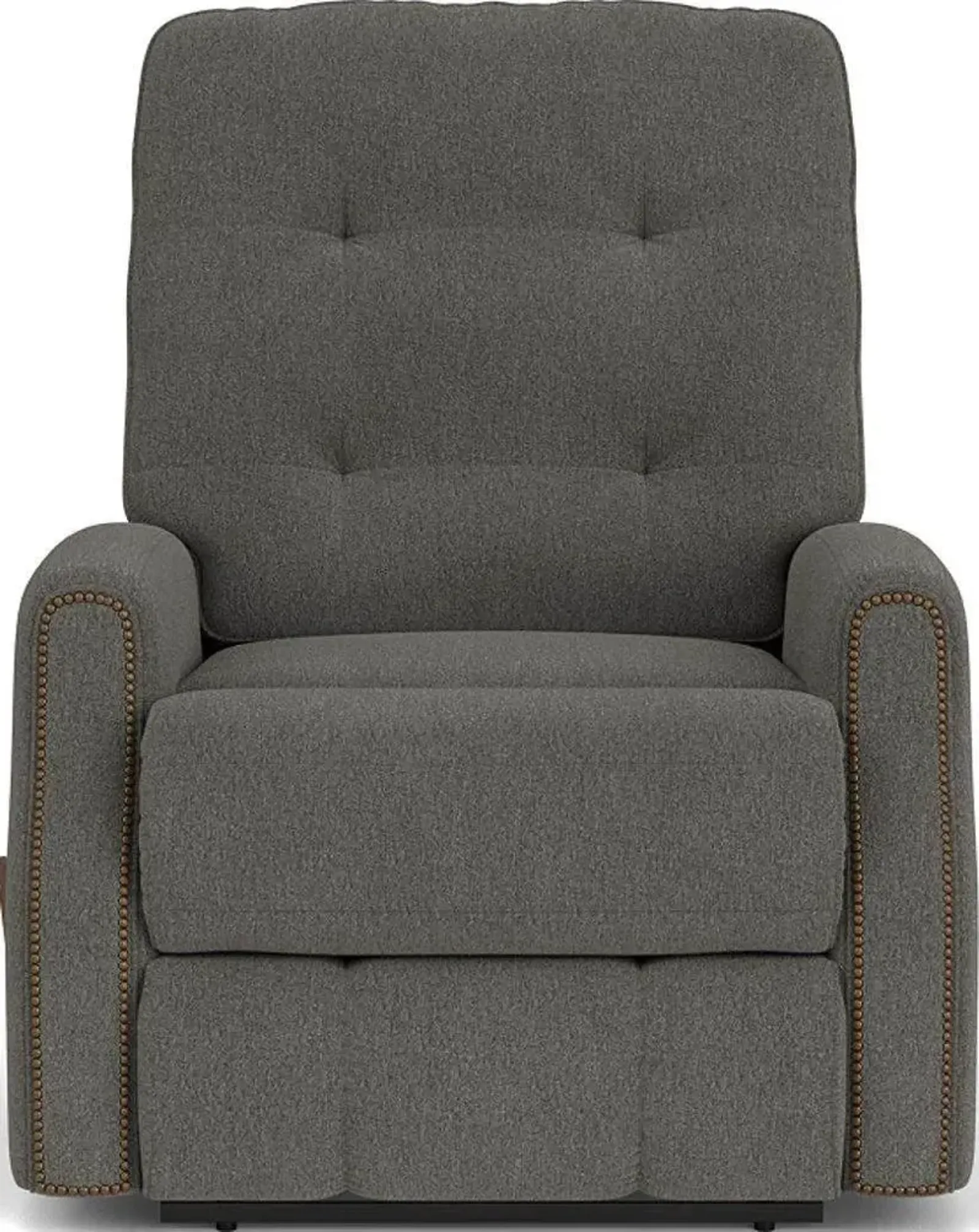 Flexsteel Devon Coal Rocking Manual Recliner