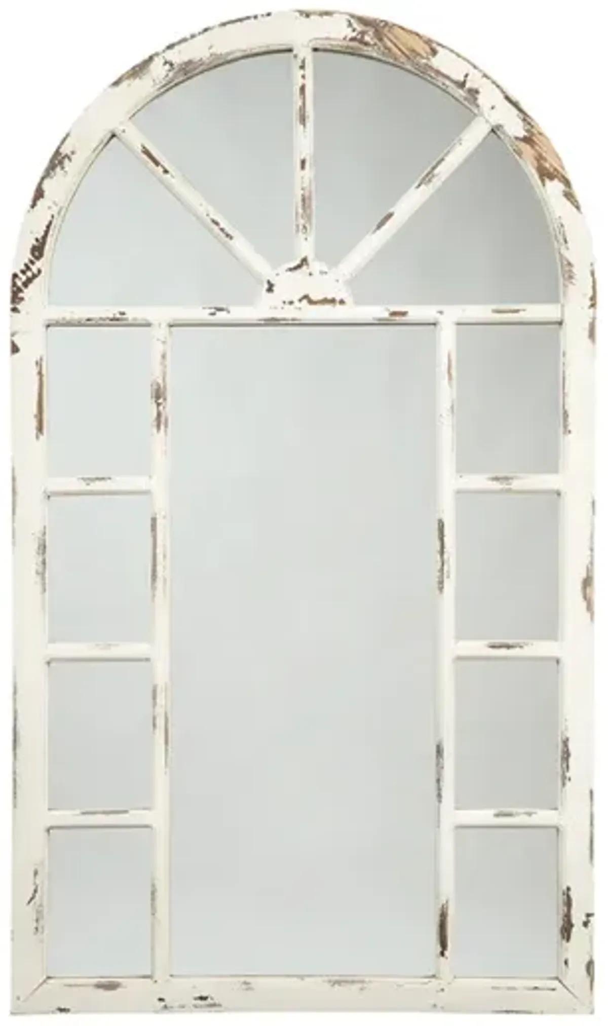 Ashley Divakar Accent Mirror Antique White Signature Design