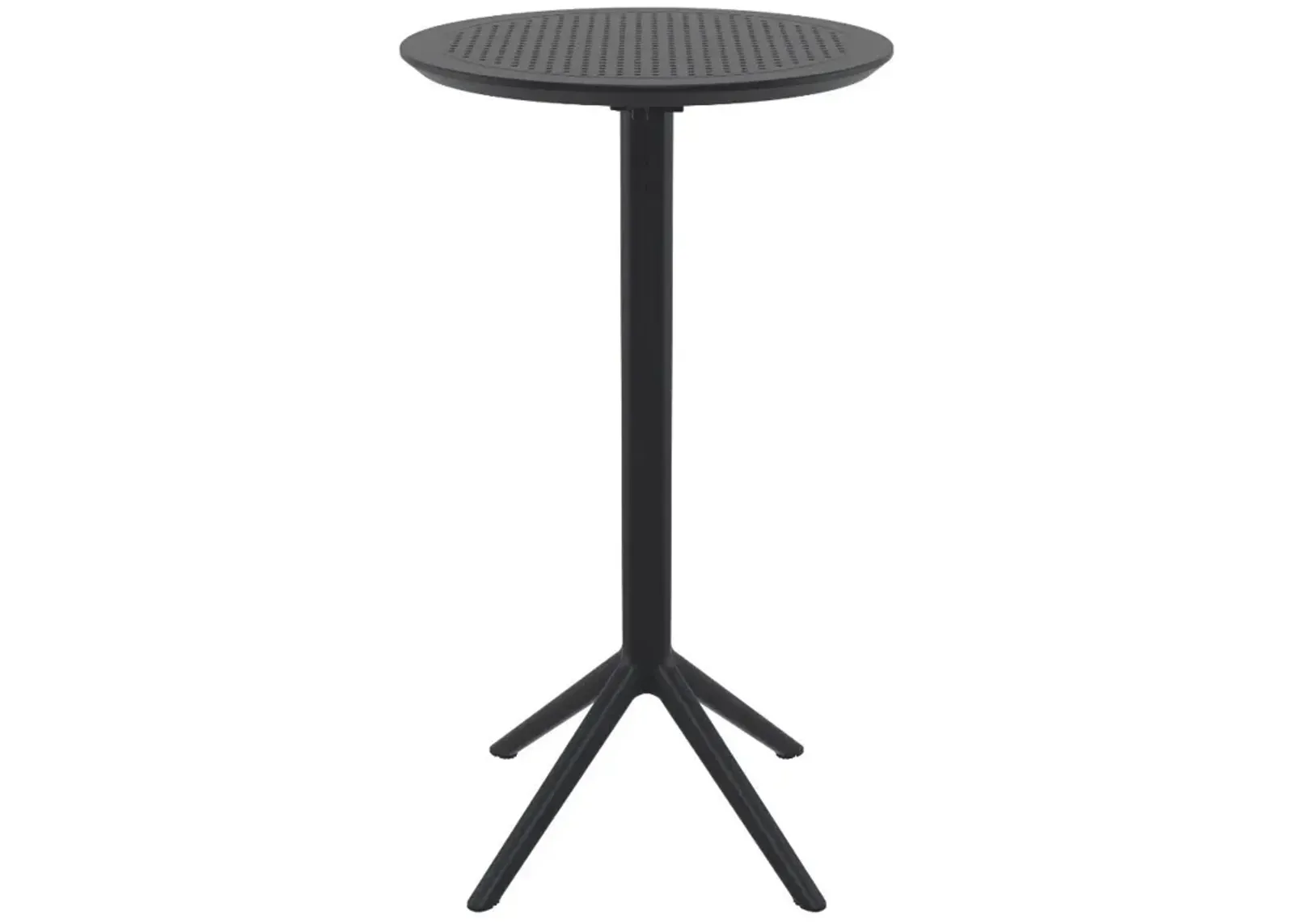 SKY ROUND FOLDING BAR TABLE 24" BLACK