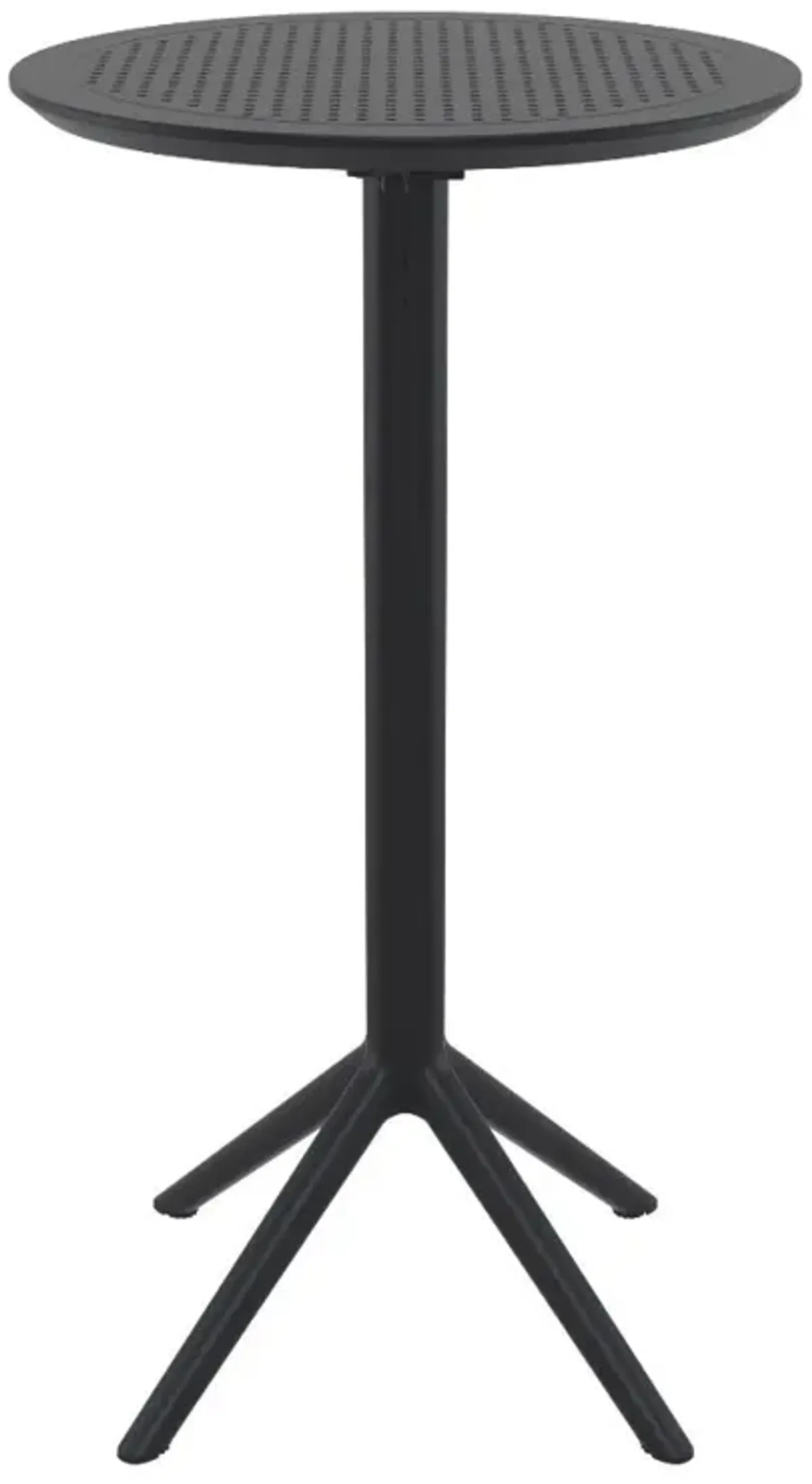 SKY ROUND FOLDING BAR TABLE 24" BLACK