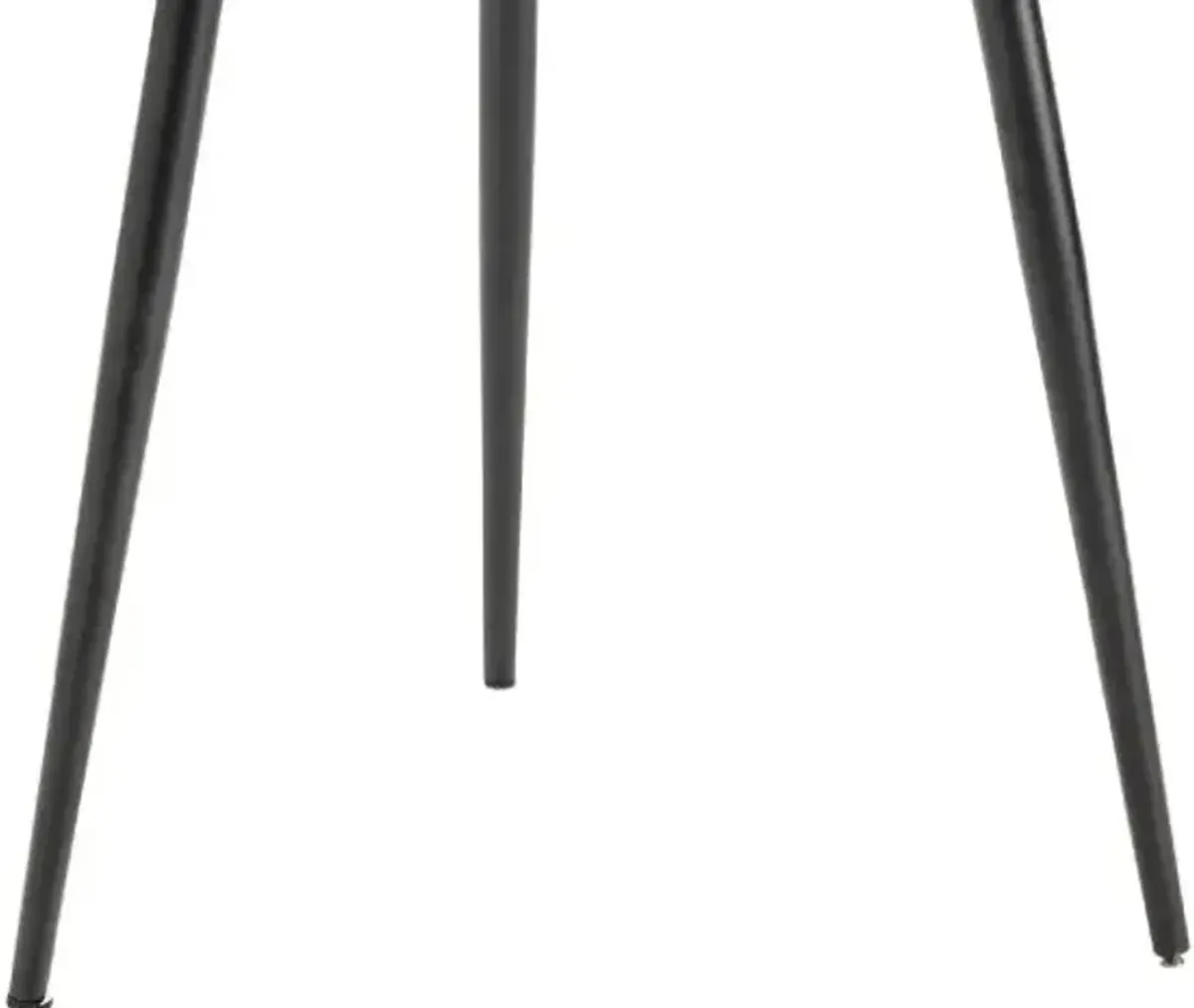 Crestview Maxwell Black/White Accent Table