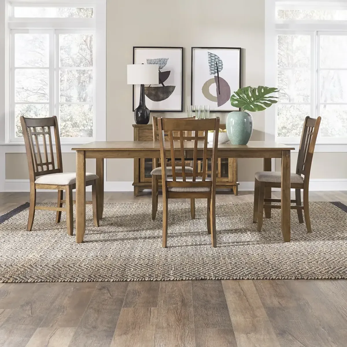 5 PIECE RECTANGULAR TABLE SET - SANTA ROSA II