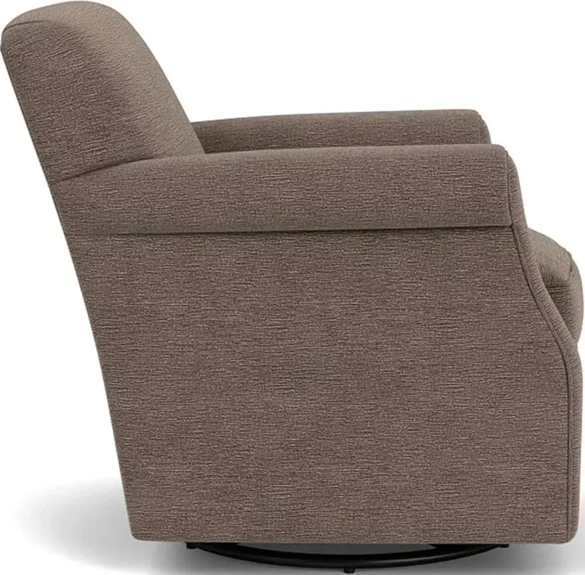 Flexsteel South Haven Brown Smoke Swivel Chair