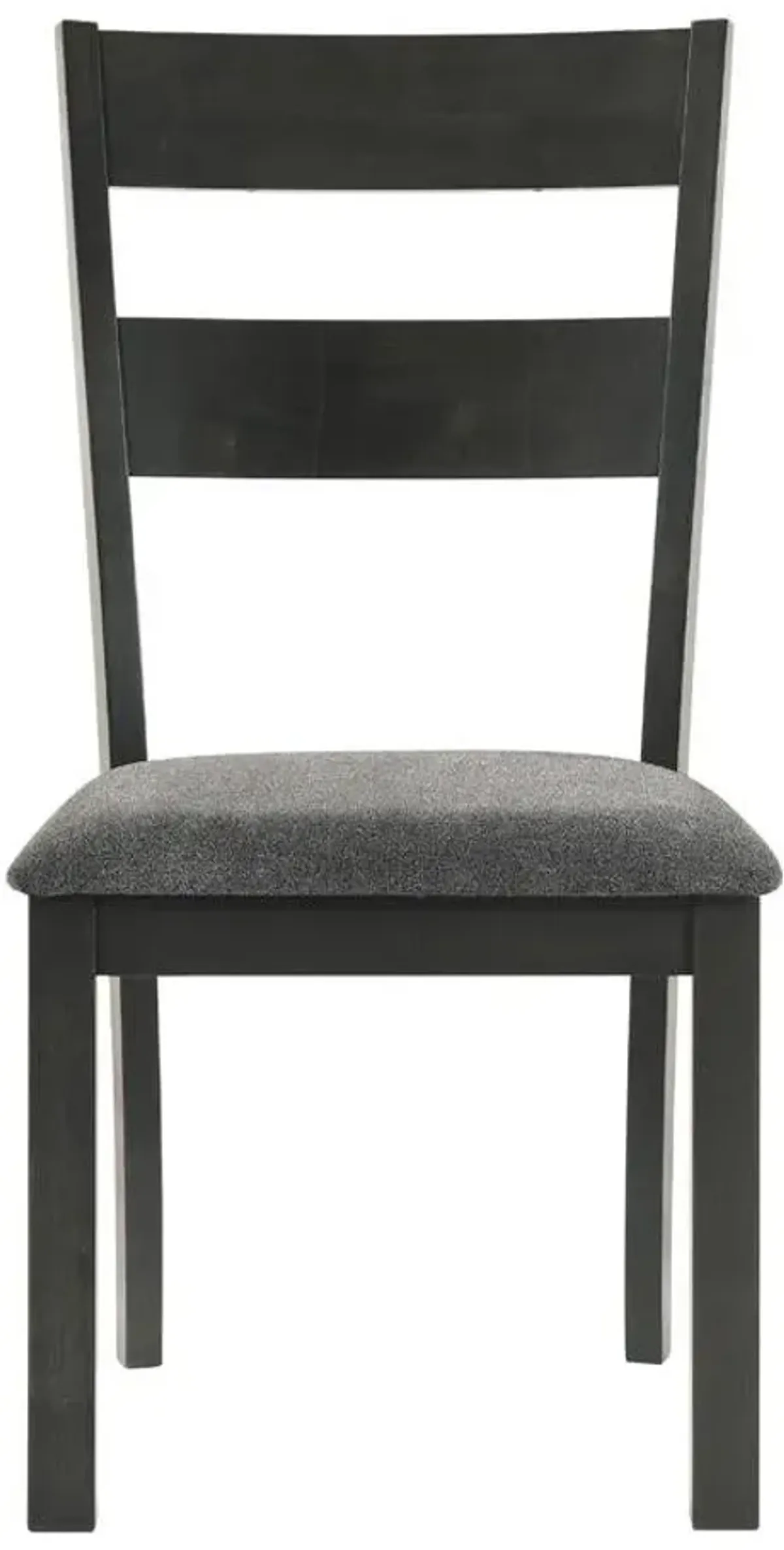 Coaster Jakob Ladder Back Wood Dining Side Chair Black