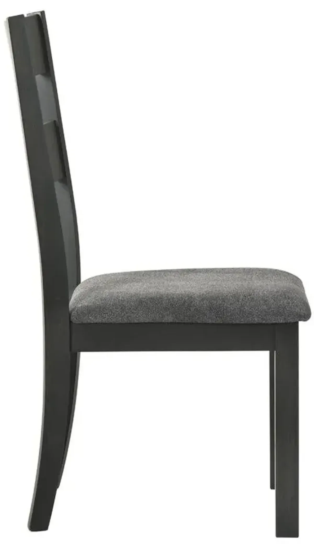 Coaster Jakob Ladder Back Wood Dining Side Chair Black