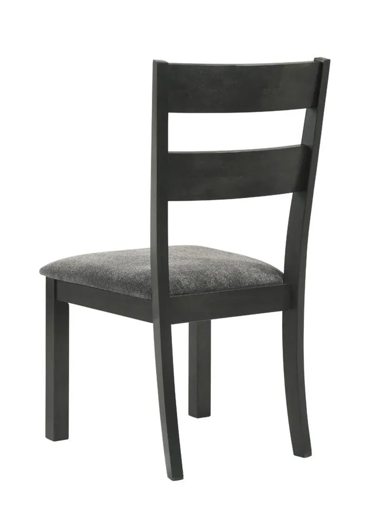 Coaster Jakob Ladder Back Wood Dining Side Chair Black