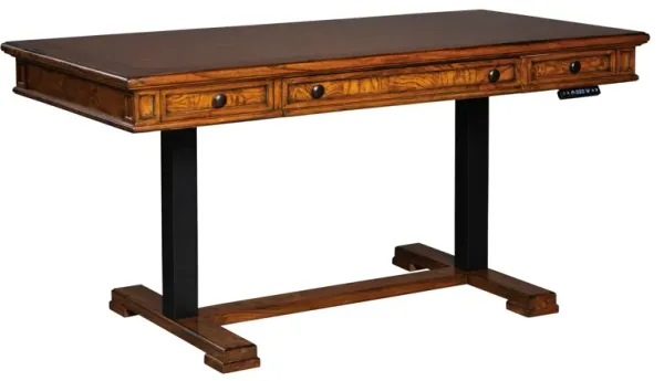Hekman Adjustable Height Ash Urban Desk