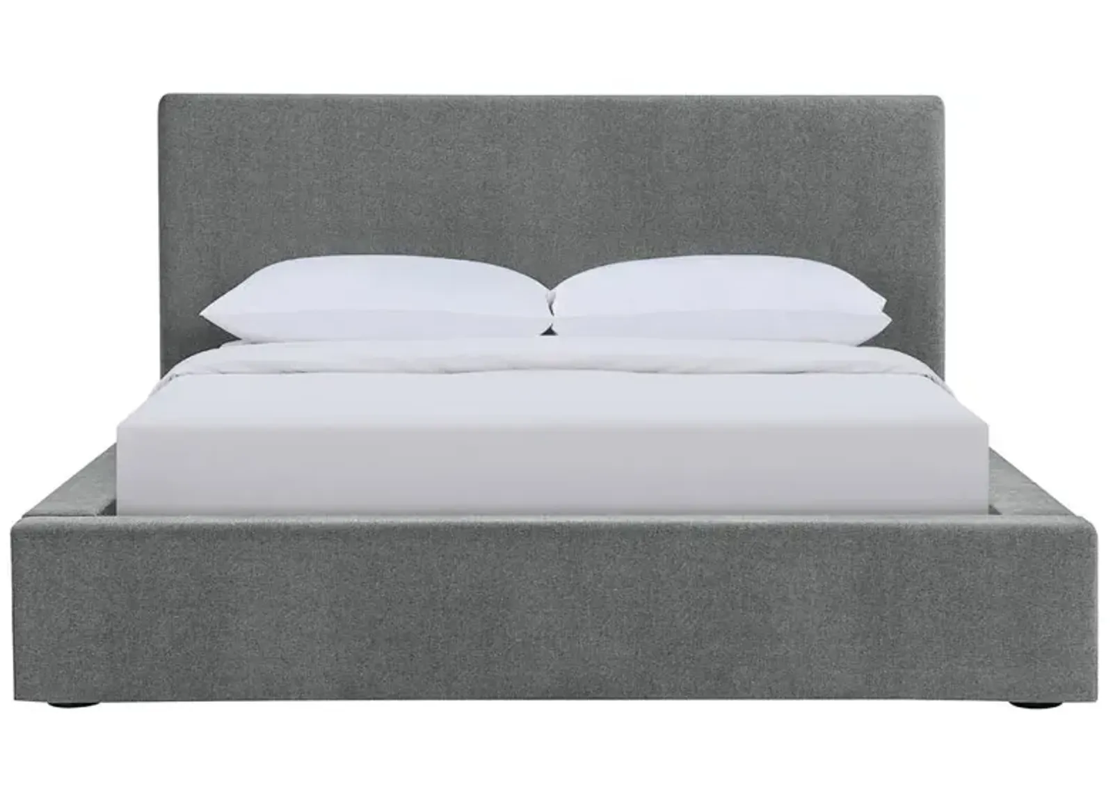 Coaster Gregory Upholstered California King Panel Bed Graphite