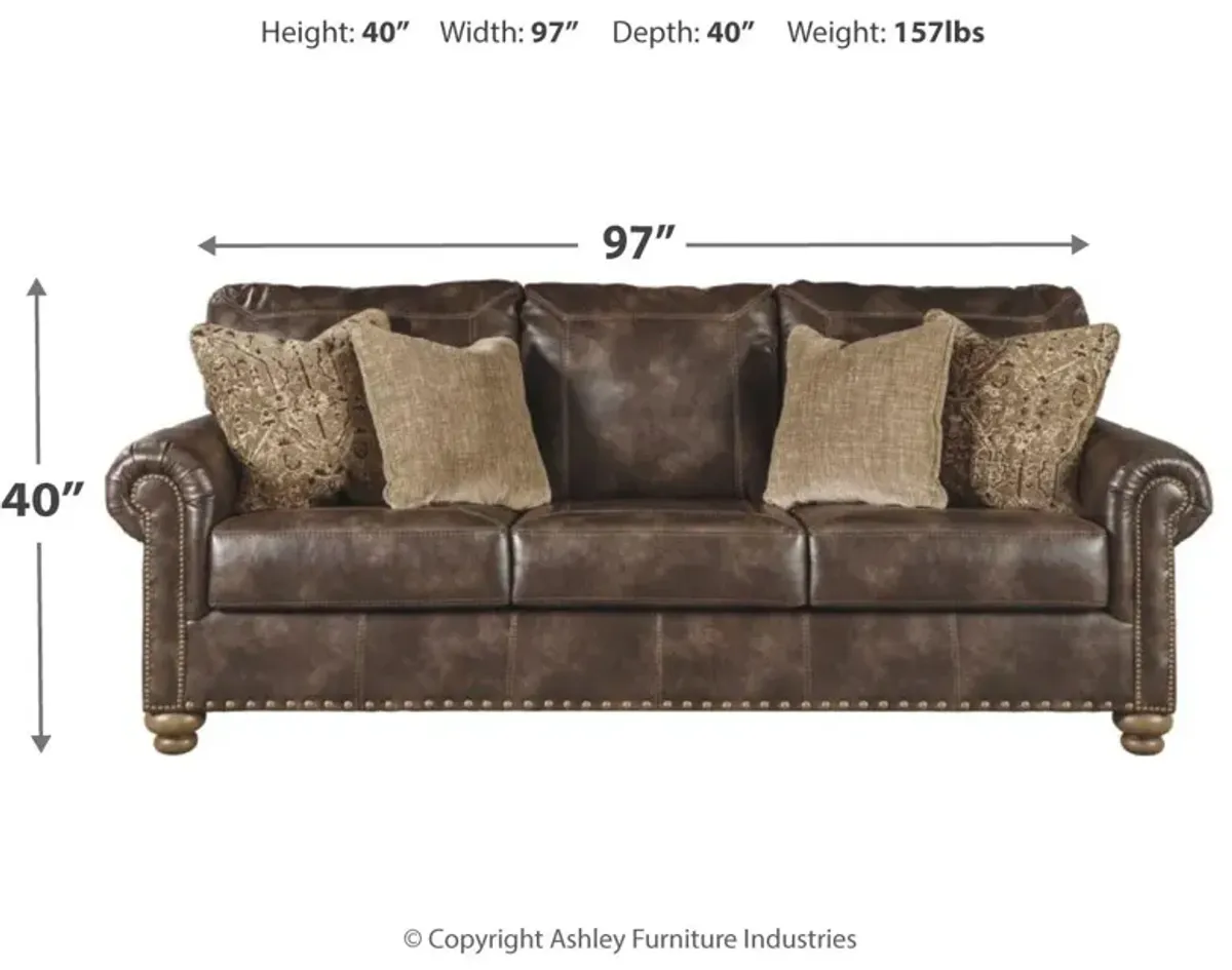 Ashley Nicorvo Coffee Sofa