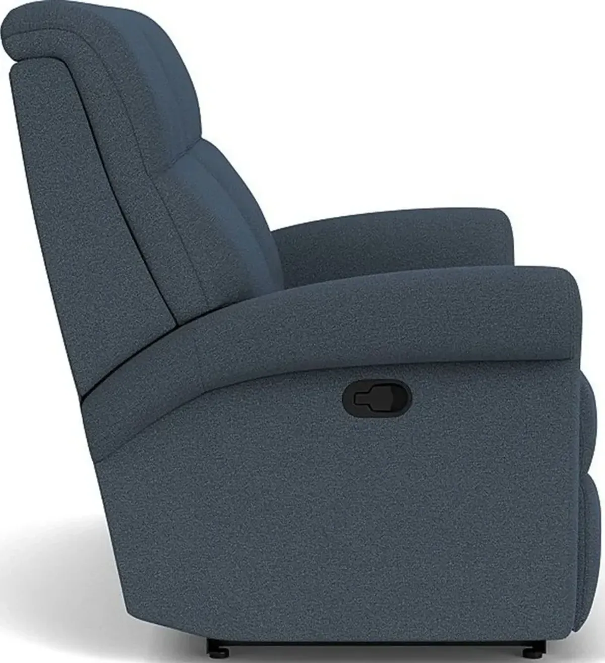 Flexsteel Davis Blue Indigo Reclining Loveseat