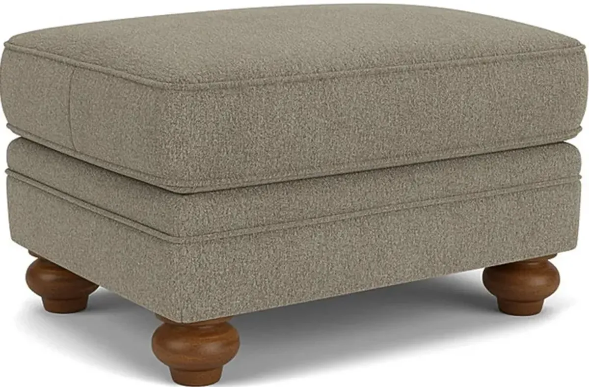 Flexsteel Winston Gray Dove Ottoman