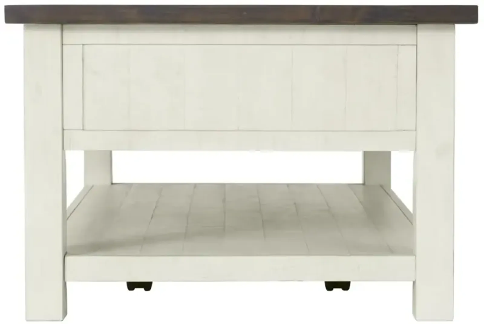 Martin Svensson Monterey Coffee Table in Cream White & Brown