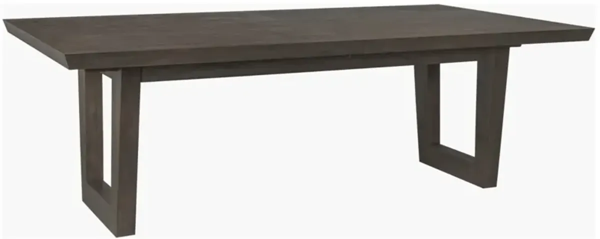 Artistica Home by Lexington Cohesion Program Brio 88 Inch Rectangular Mahogany Wood Dining Table Dark Brown