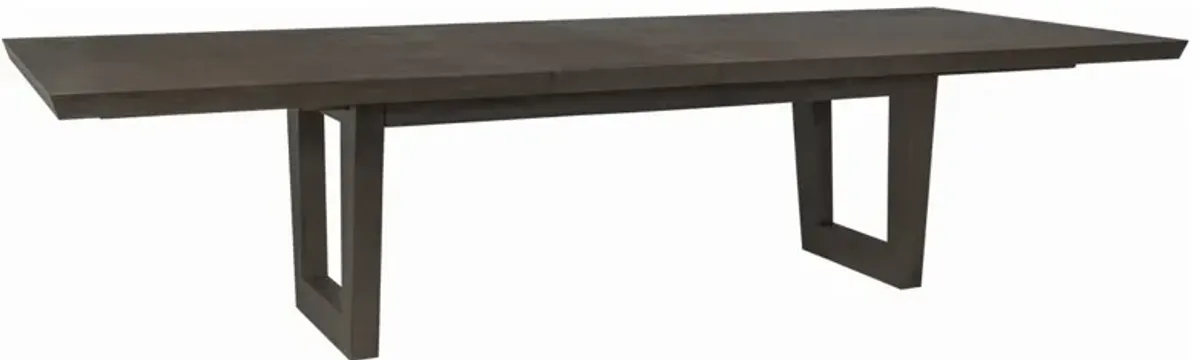Artistica Home by Lexington Cohesion Program Brio 88 Inch Rectangular Mahogany Wood Dining Table Dark Brown