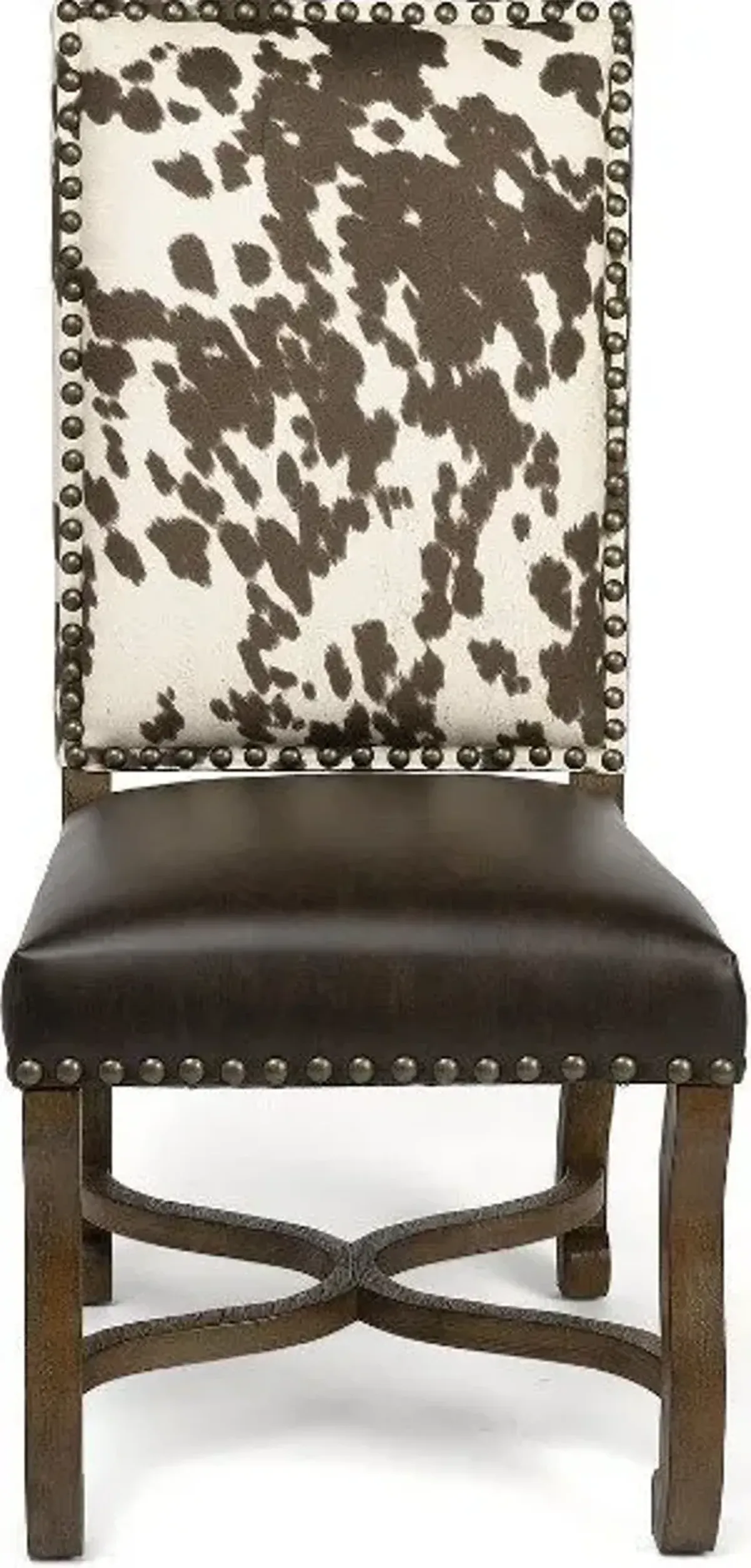 Crestview Mesquite Ranch Brown Side Chair