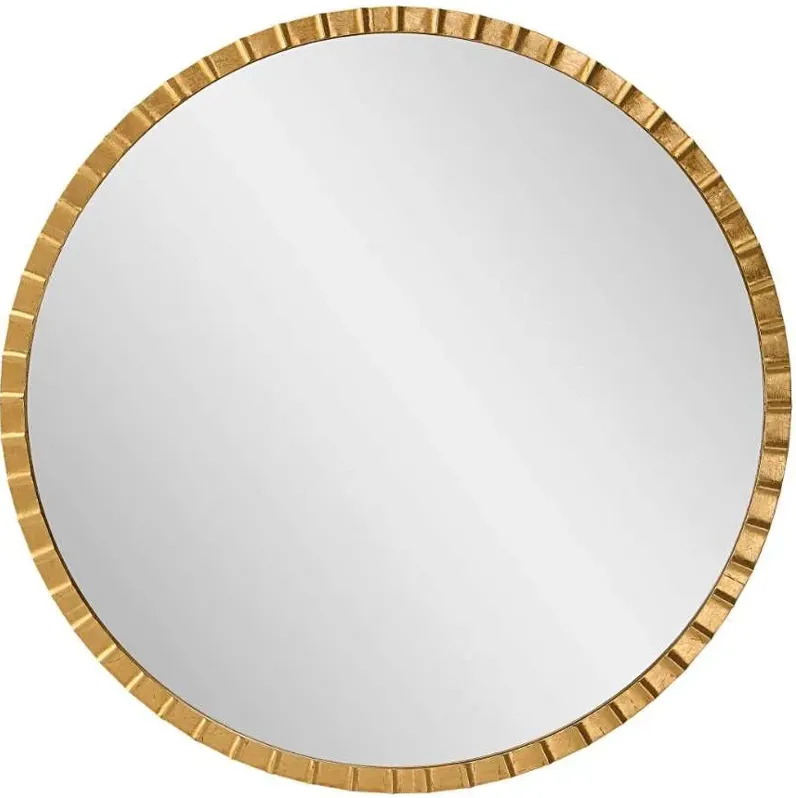 DANDRIDGE GOLD ROUND MIRROR